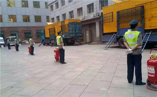 港口镇租赁发电机案例