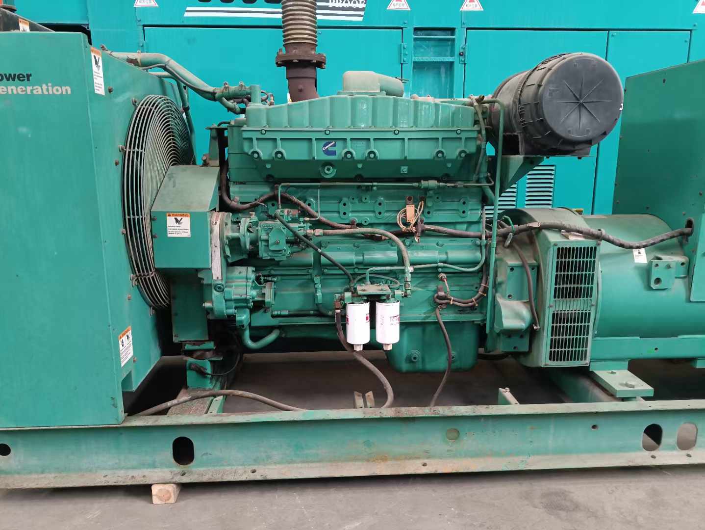 港口镇过载会对 600kW 柴油发电机组造成哪些损害?